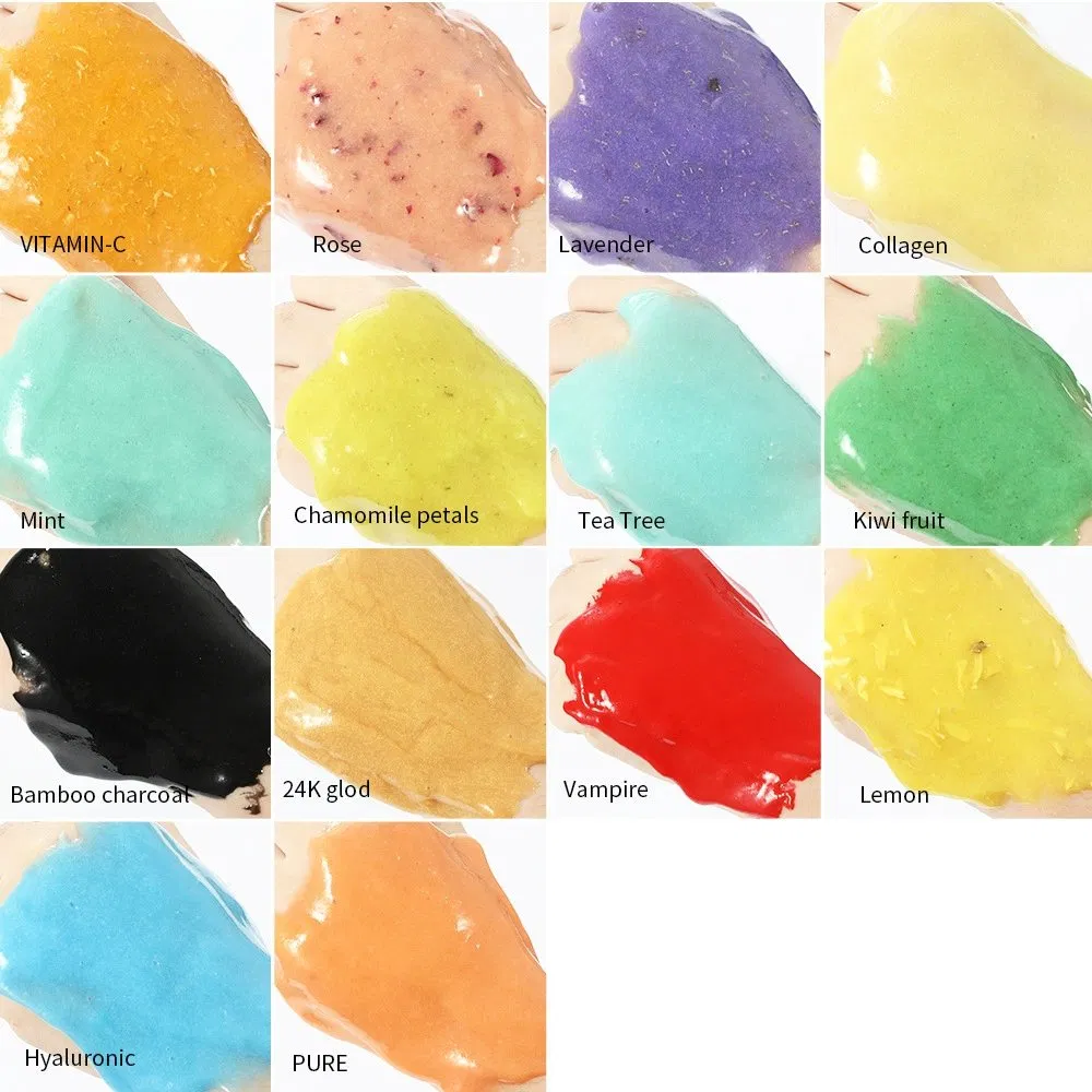 Petal Facial Mask Powder Crystal Jelly Facial Mask Rose Asiatica Soft Film Powder Beauty Salon Special Canned