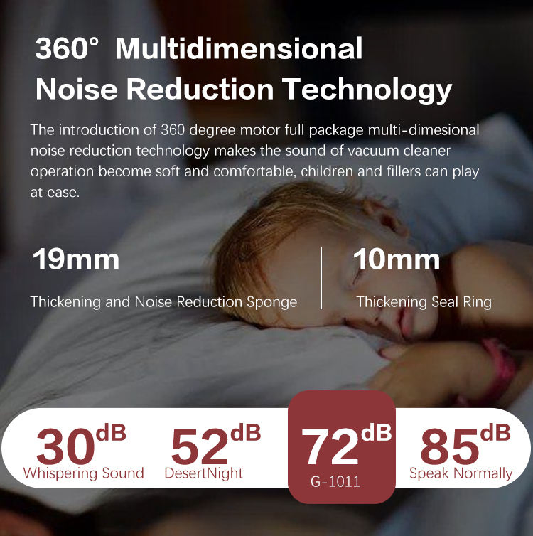 130W Brush Motor Portable Stick Wireless Vacuum Cleaner