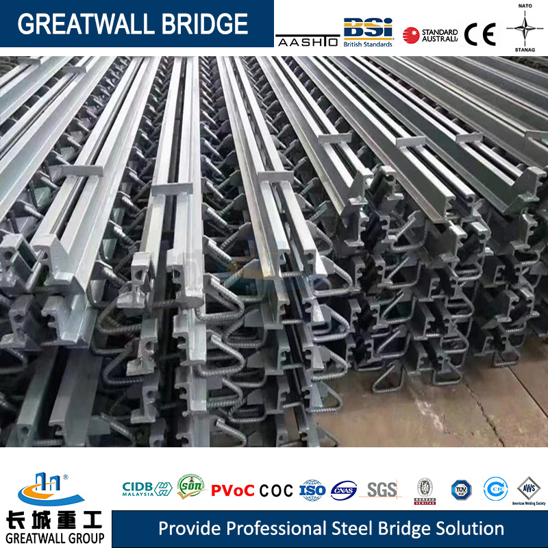 Multiple Gaps Modular Expansion Joint Systems for Bridge Construction