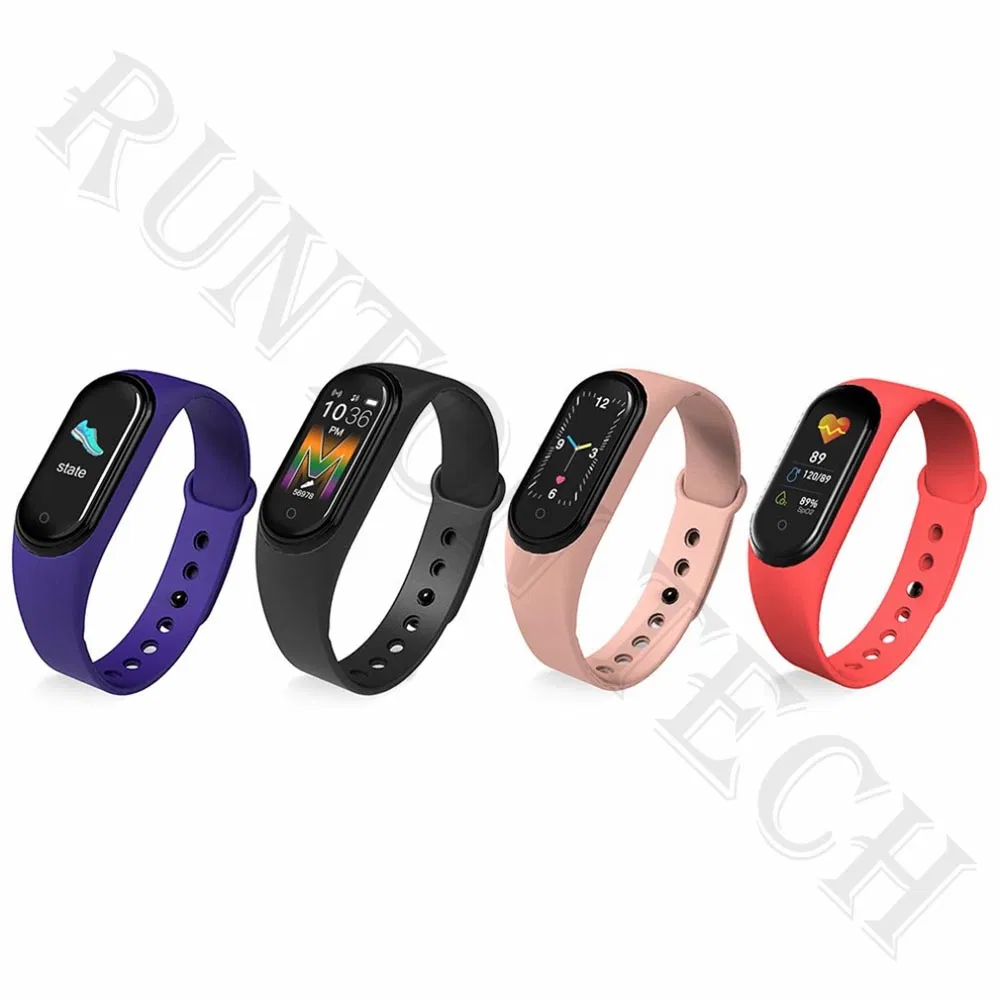 M5 Cheap Sports Band Wristband Bluetooth Phone Call Smart Bracelet