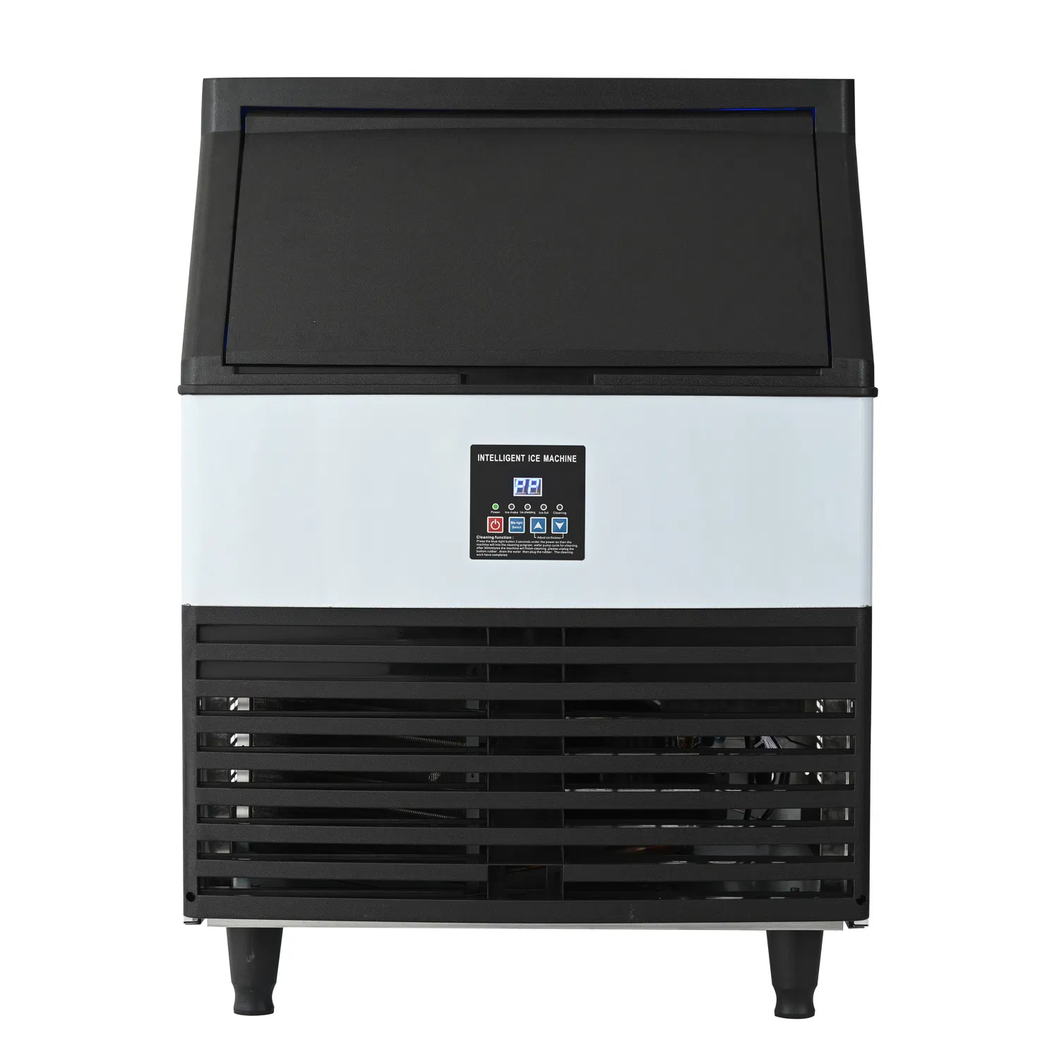 Commercial Ice Maker Air-Cooled 100kg/24h Ice Cube Machine for Bar Use