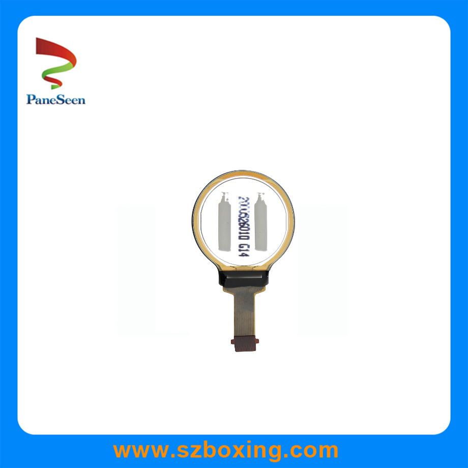 OLED-дисплей круглый 0.75 дюйма, белый, 128x128