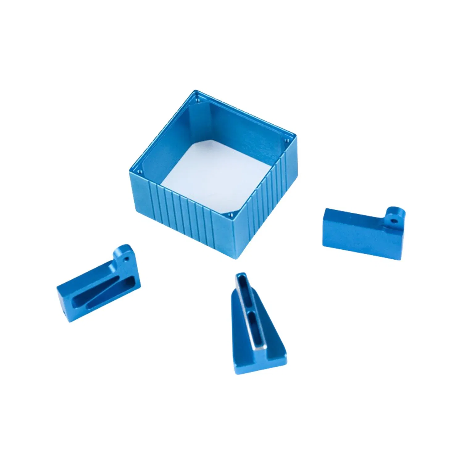 CNC Machining Aluminum Auto Parts 5 Axis CNC Machining Aluminum Anodized Back Plate CNC Machining Services