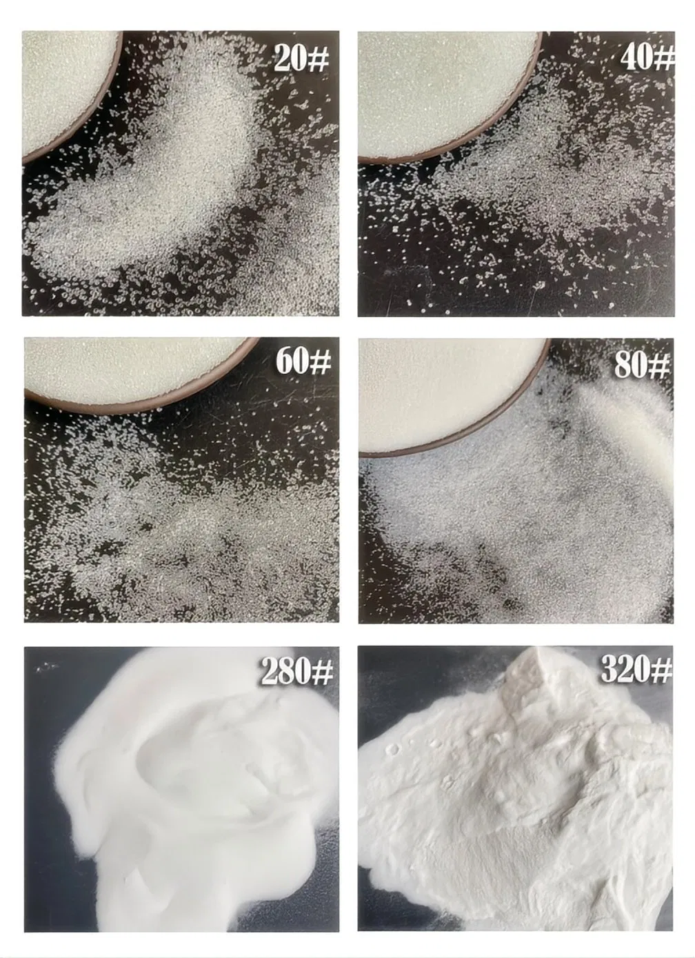 Transparent Glass Beads Sandblasting Abrasive Sand 200 Micron 300 Micron Glass Beads