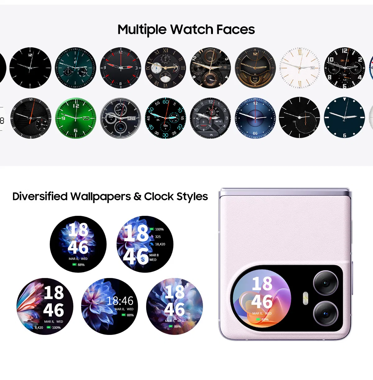 Смартфон Blackview Hero 10 12/256GB, раскладушка