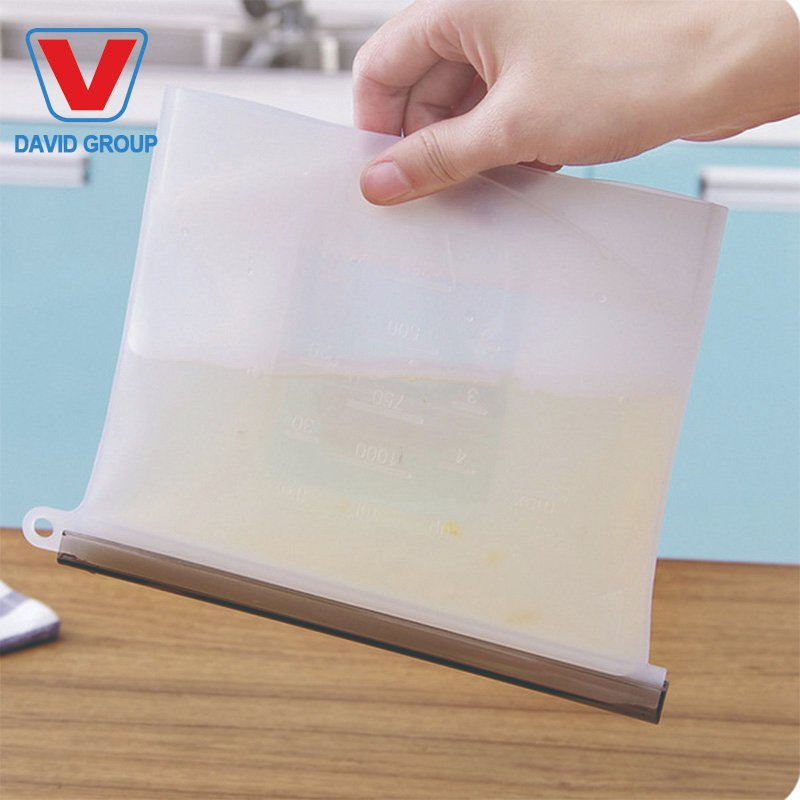 Silicon Folding Food Storage Bags for House