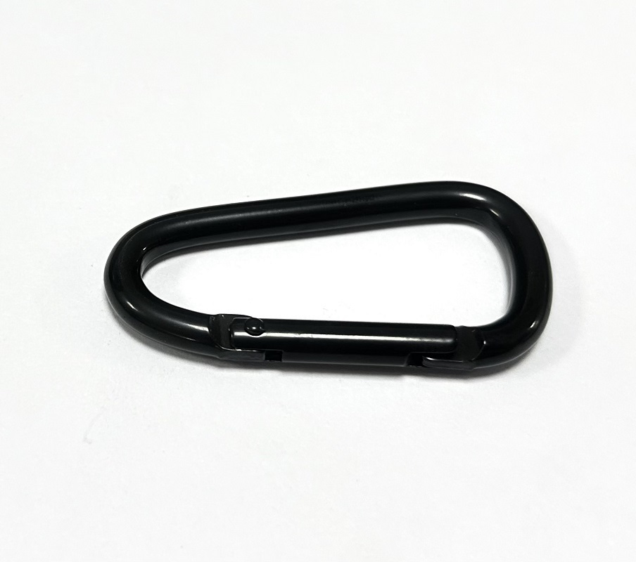 Factory Custom High Quality Cheap Oval Round Rotating Zinc Alloy Metal Clip Carabiner Hook