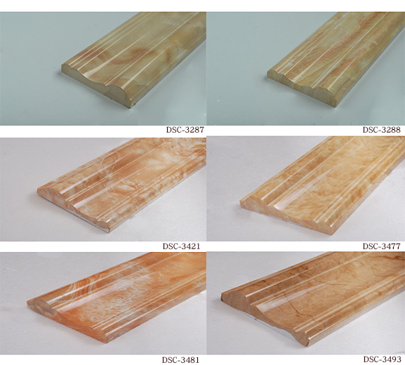 Wall Decoration Beige Color Marble Tile (600*120)