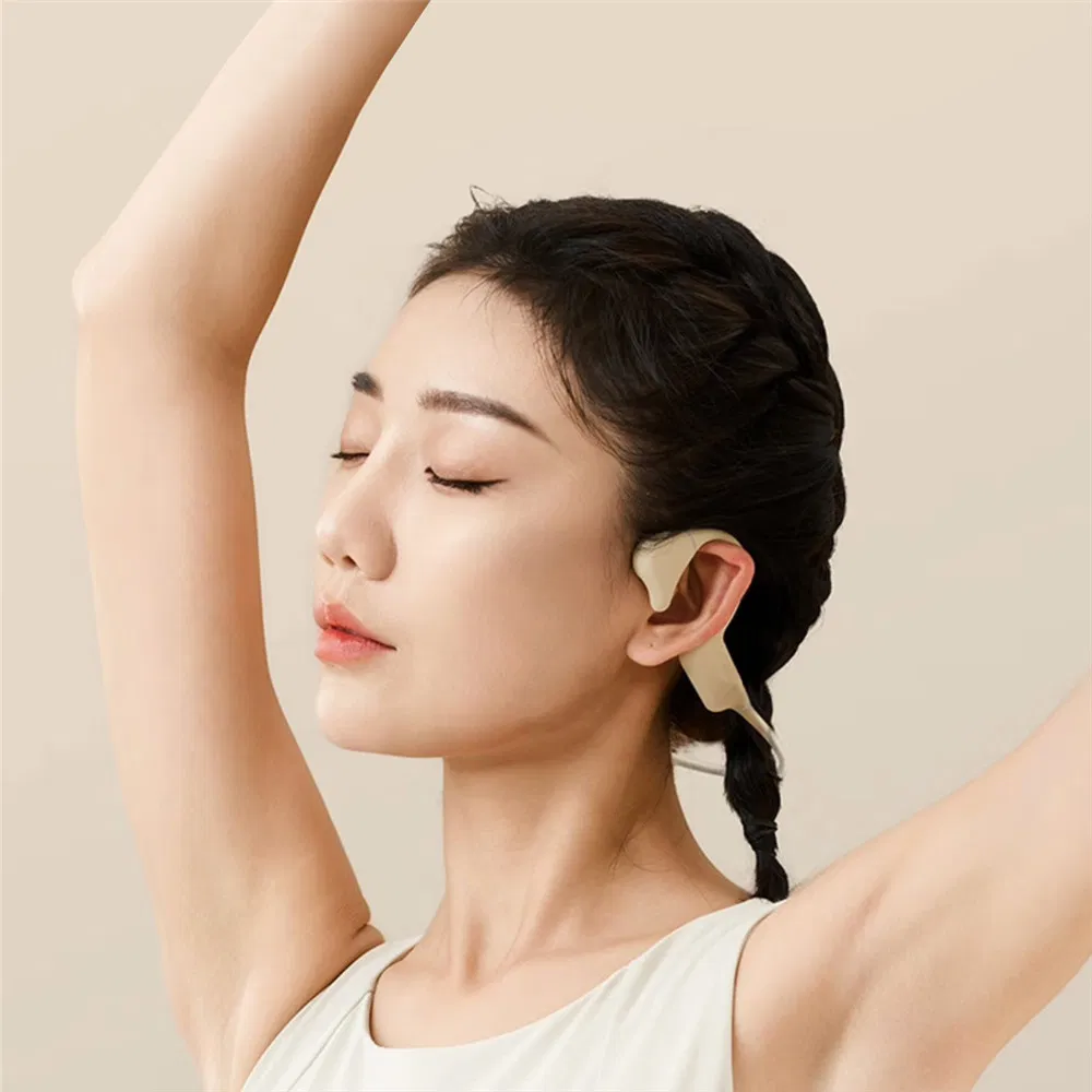 Es-988PRO Open Ear Bone Conduction Headset Wireless Ear Hook Sport Headphone Bluetooth Earphone for Running, Yoga, Hiking