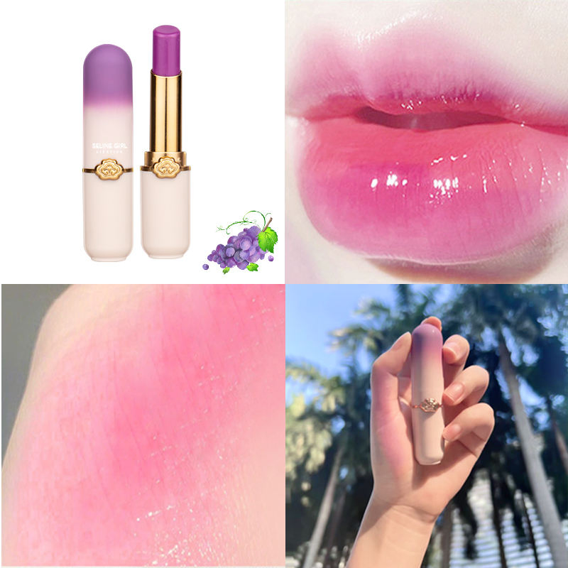 Seline Girl 3G Grape Color-Changing Jelly Lipstick Lip Balm