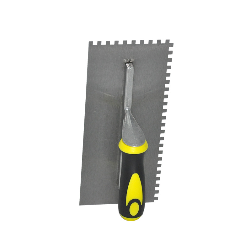 MSN Mirror Polish Stainless Steel Blade Notch Stud Welding Trowel