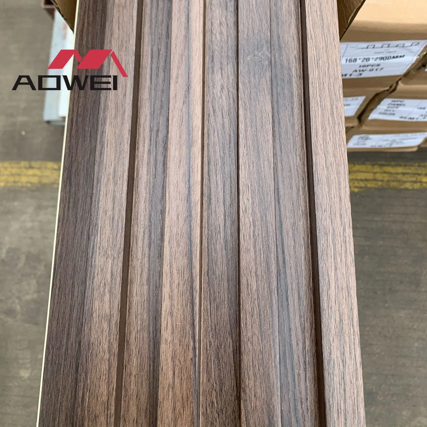 Wood Plastic Composite WPC Fluted Wall Panel