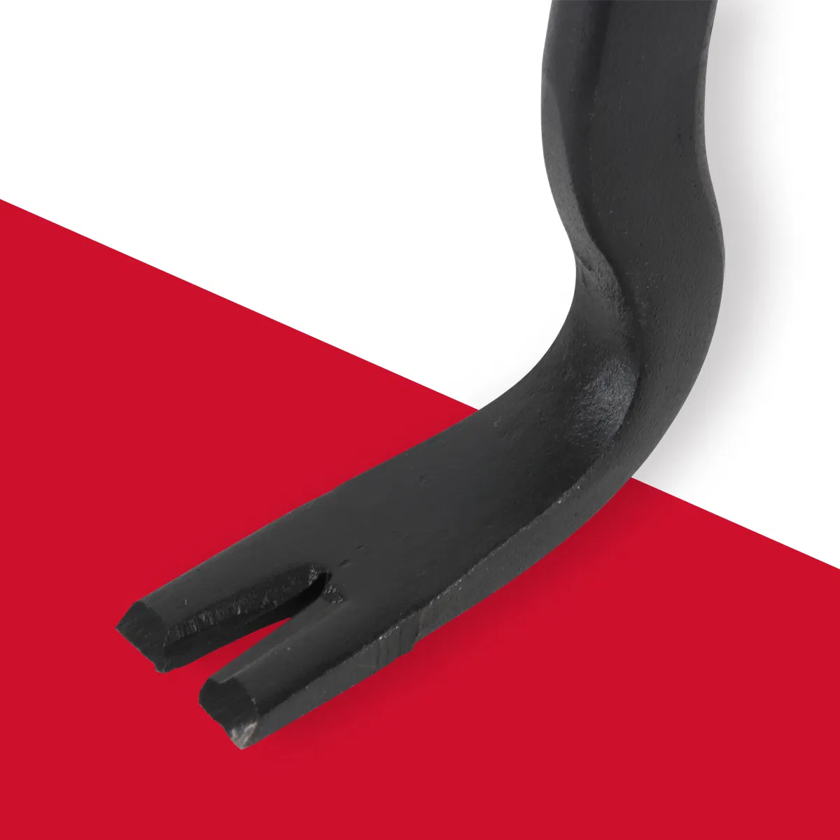 30" Wrecking Crowbar, Pry Bar Ends with Nail Puller High-Carbon Steel 90 Degree Easily Bend and Pull