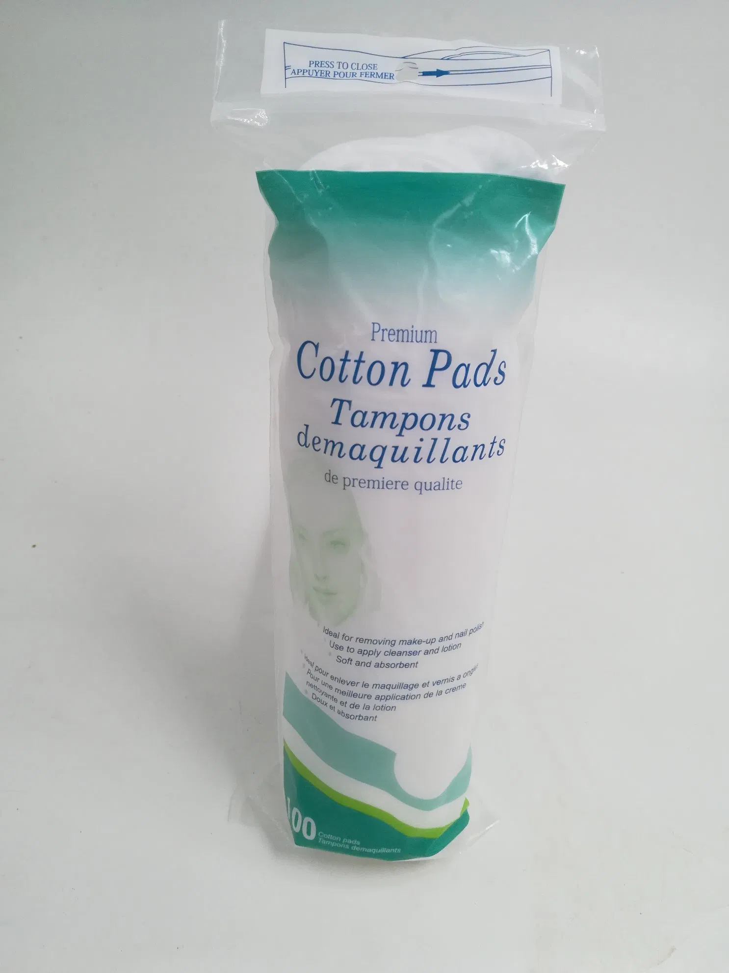 Cosmetic Kits Round Simple Natural Soft Makeup Remover Cotton Pads