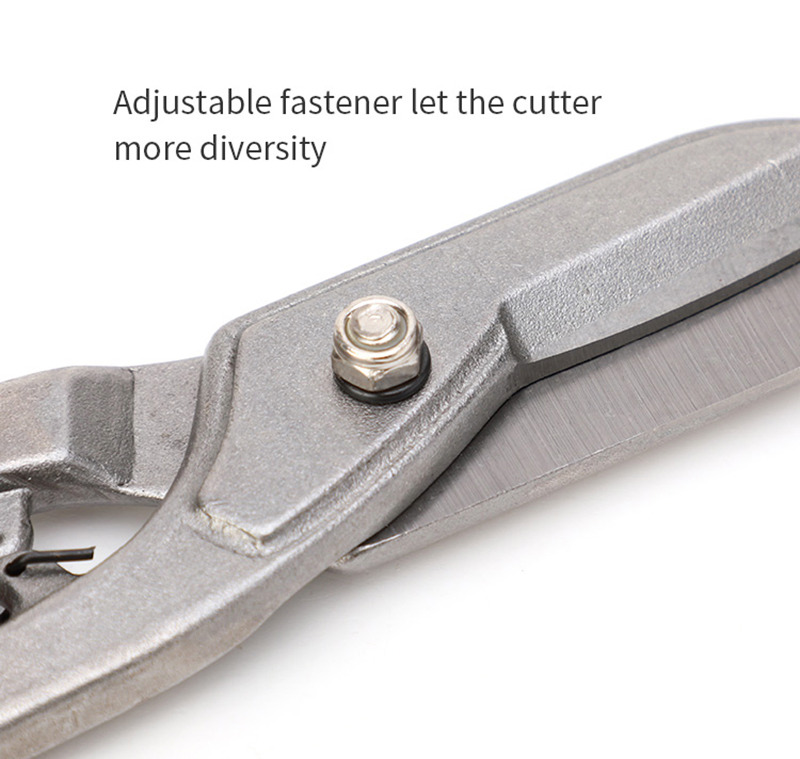 Germany Style Flat Blade Copper Aluminum Vinyl Steel Metal Cutter Tin Snip Scissors