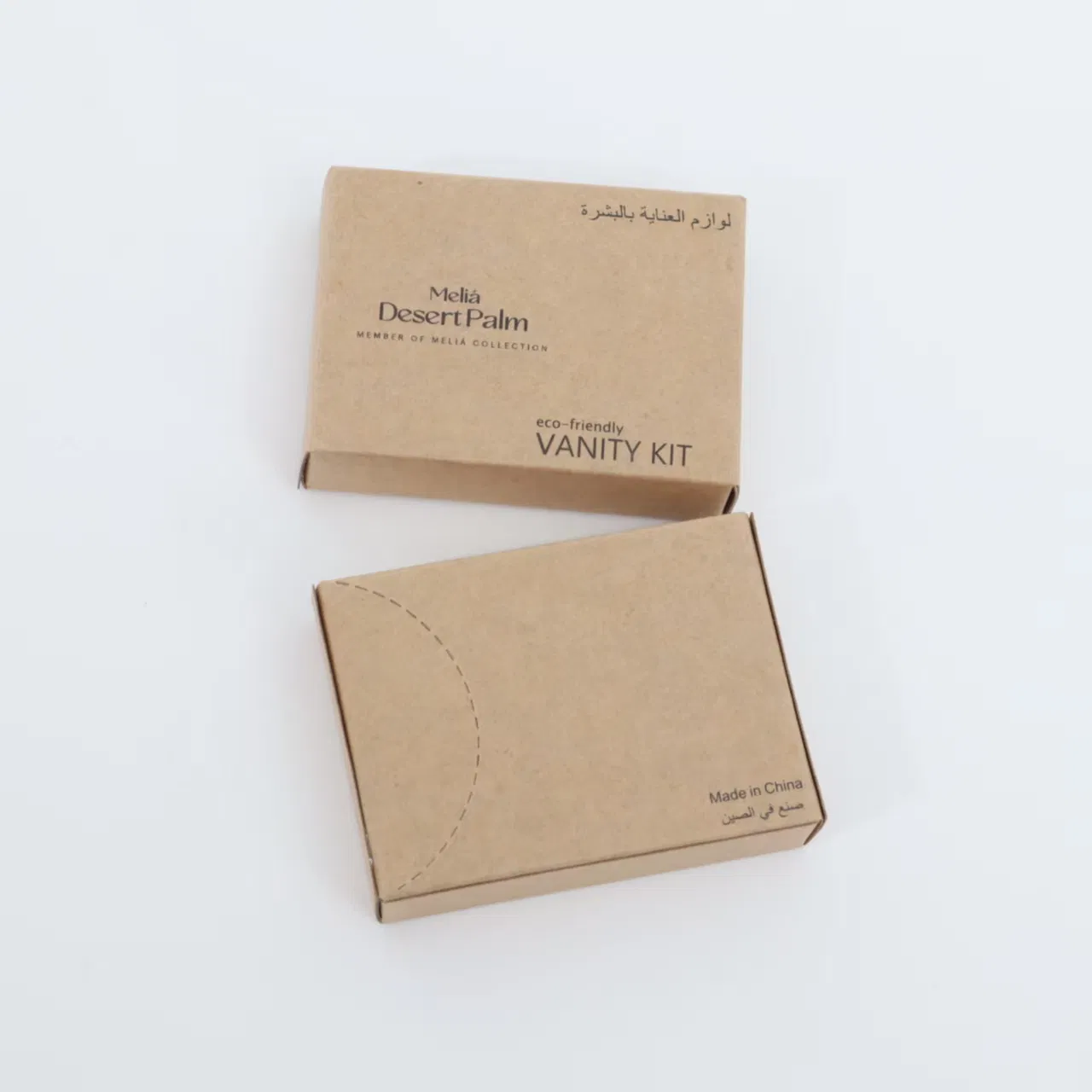 Premium Disposable Care Kits in Kraft Paper Packaging for Eco-Conscious Hotels