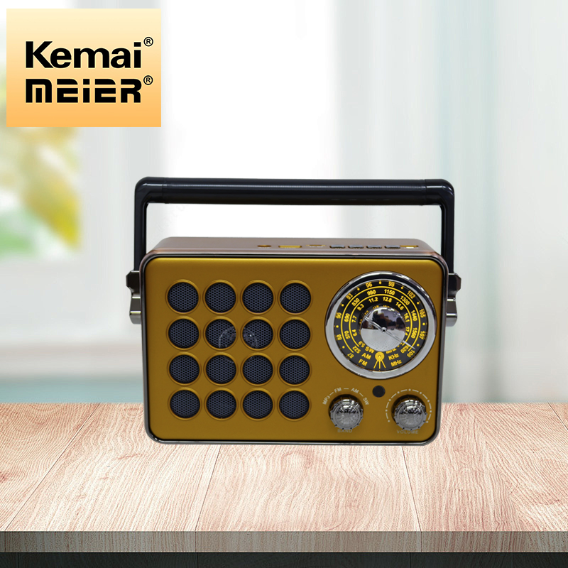 Small Am FM Portable Shortwave Receiver High Quality Exquisite Retro Retro Radio