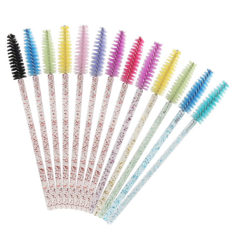 Mascara Wand Makeup Glitter Crystal Lash Brushes