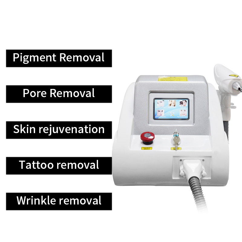 Q Switch ND YAG Laser Tattoo Removal Beauty Machine Pigments Removal 1064nm 532nm 1320nm