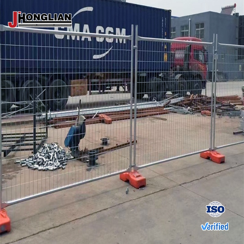 High Standard Galvanized Temporary Construction Fence Australian for Construction Sites