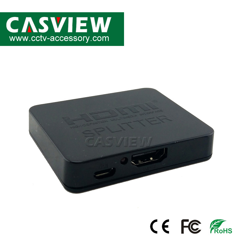 HDMI-сплиттер 1x2 4K, HDMI 1.4b, поддержка 3D