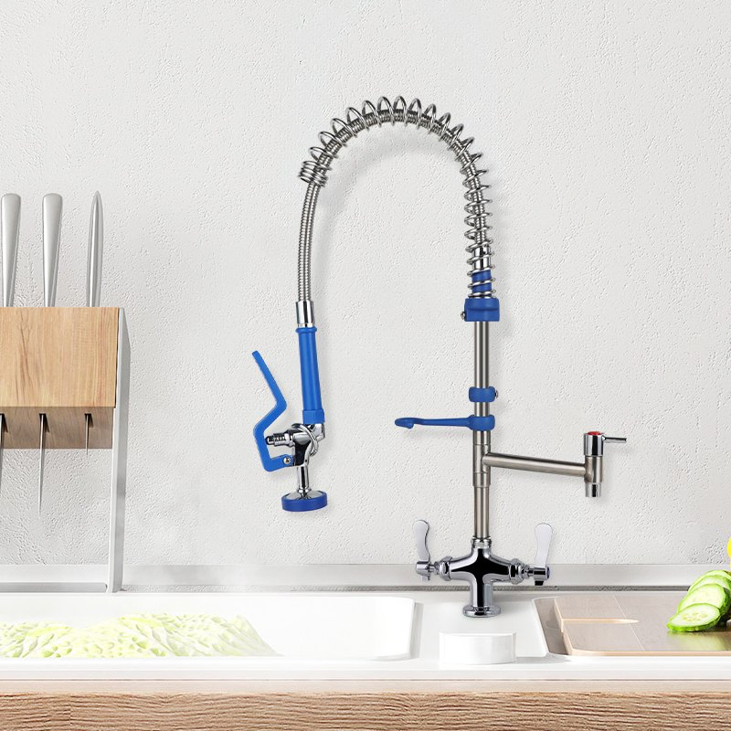 Premium Yc5822 Adjustable Spray Head Dishwasher Pre-Rinse Tap