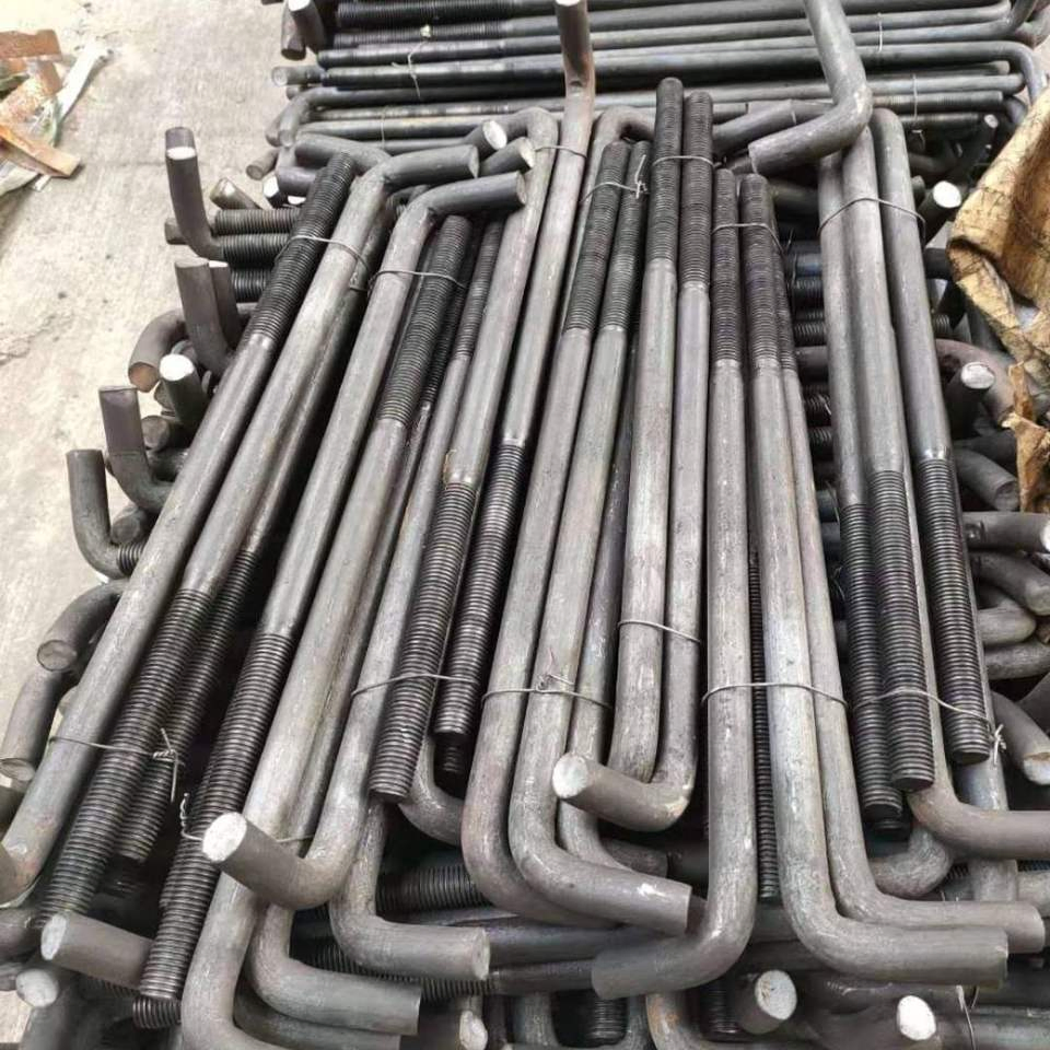 Анкерный болт фундаментный L/7, оцинкованный