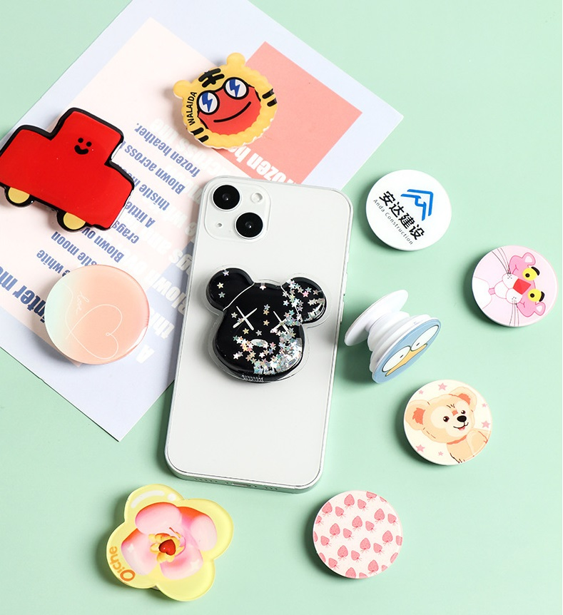 Customized Design Cartoon Anime Shape Cell Phone Holder