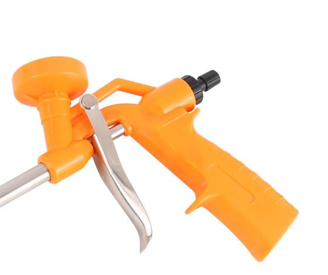 Brass Nozzle PTFE Non Stick Coated Spray PU Foam Gun