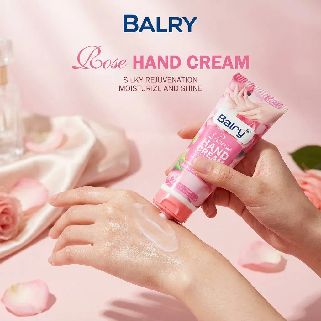 Hot Selling Rose Hydrating Skin Care Cream for Anti-Cracking Hand Cream