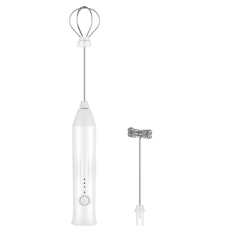 Portable Milk Frother: USB Rechargeable for Coffee Lovers