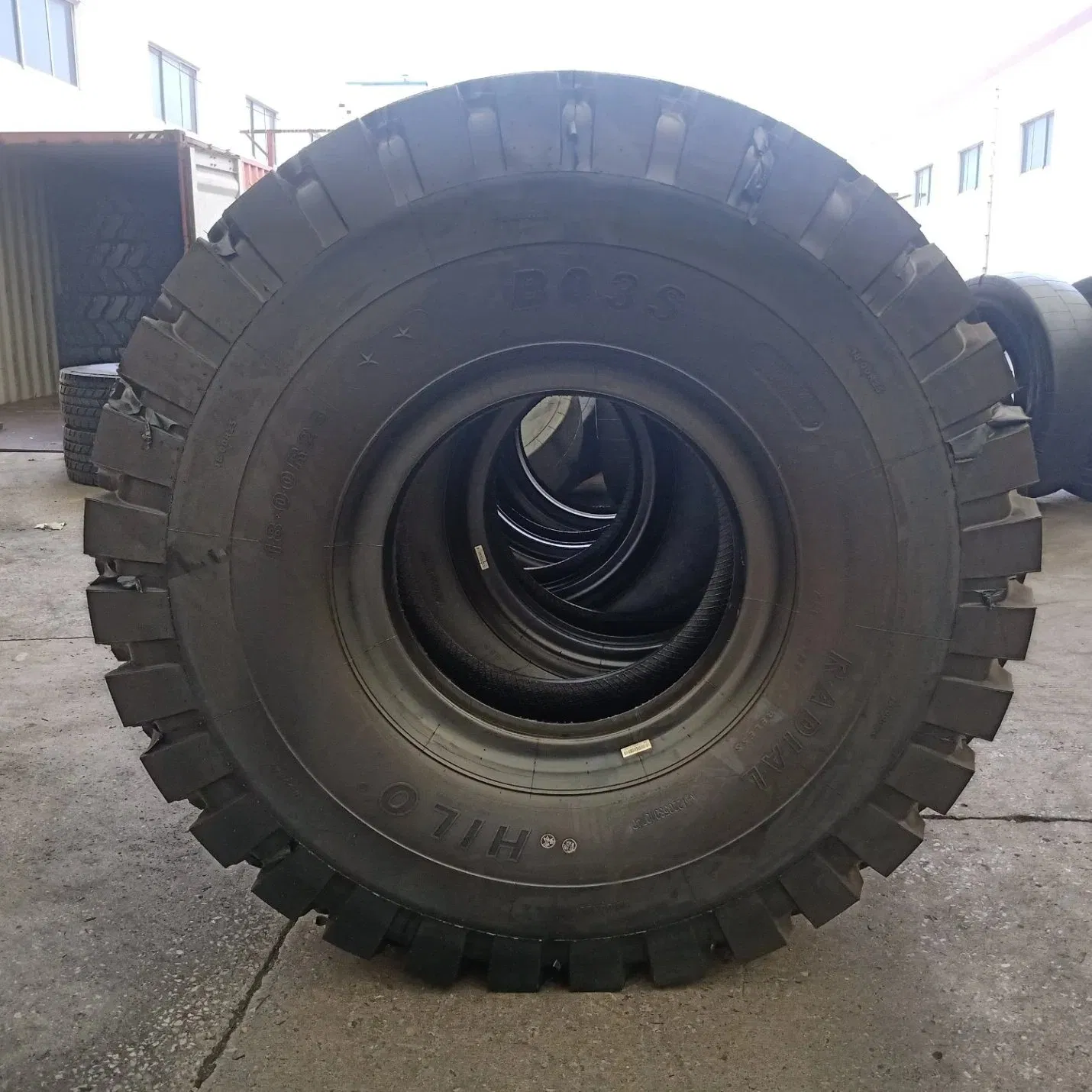 All Steel Radial Off-Road Tyre 23.5R25, Hilo OTR Industrial Tyre 26.5R25 E3/L3