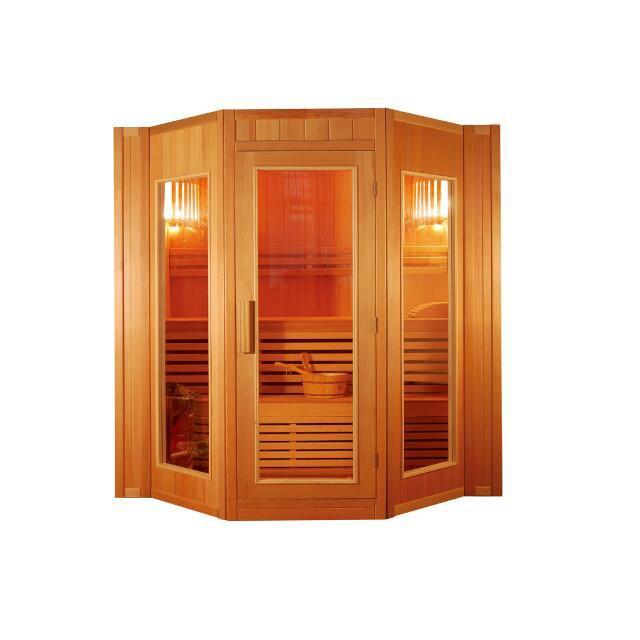 4 People Traditional Steam Sauna with Stove Qd-E4