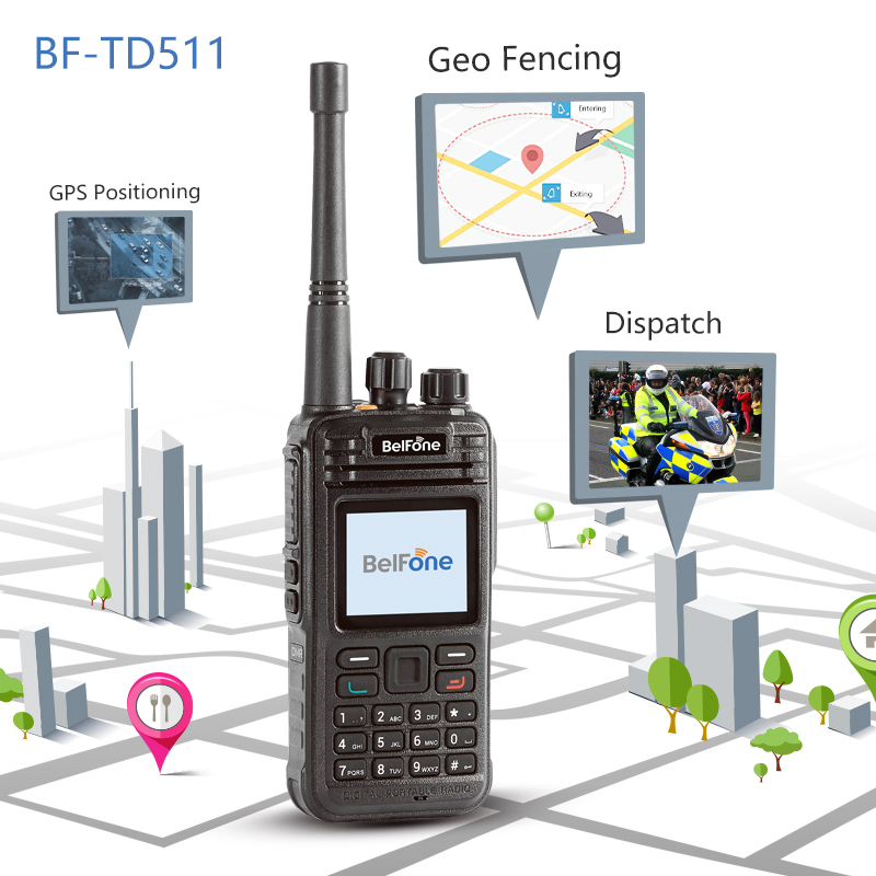 Портативная рация Belfone BF-TD511 с шифрованием RC4