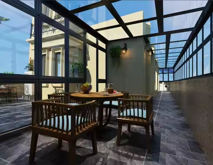 Double Toughened Hollow Vacuum Insulated Curtain Wall Window Glass, Durable Heat Insulation