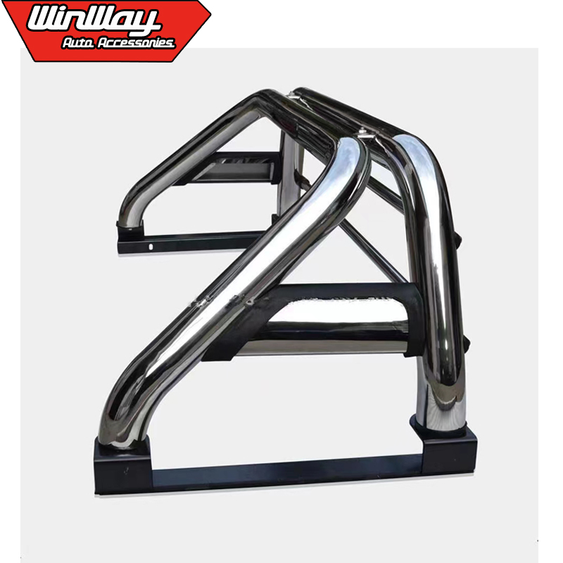 Black Steel Sport Roll Bar for Ute Pickups Hilux Navara Dmax