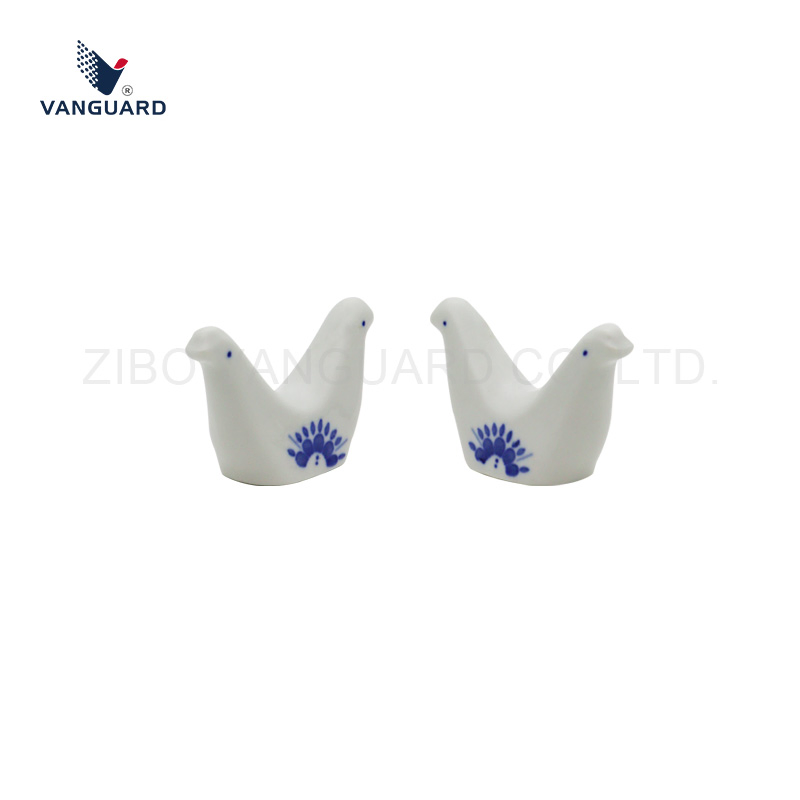 Animal Shaped Ceramic Chopstick Rest Porcelain Chopstick Holder for Spoon Knife