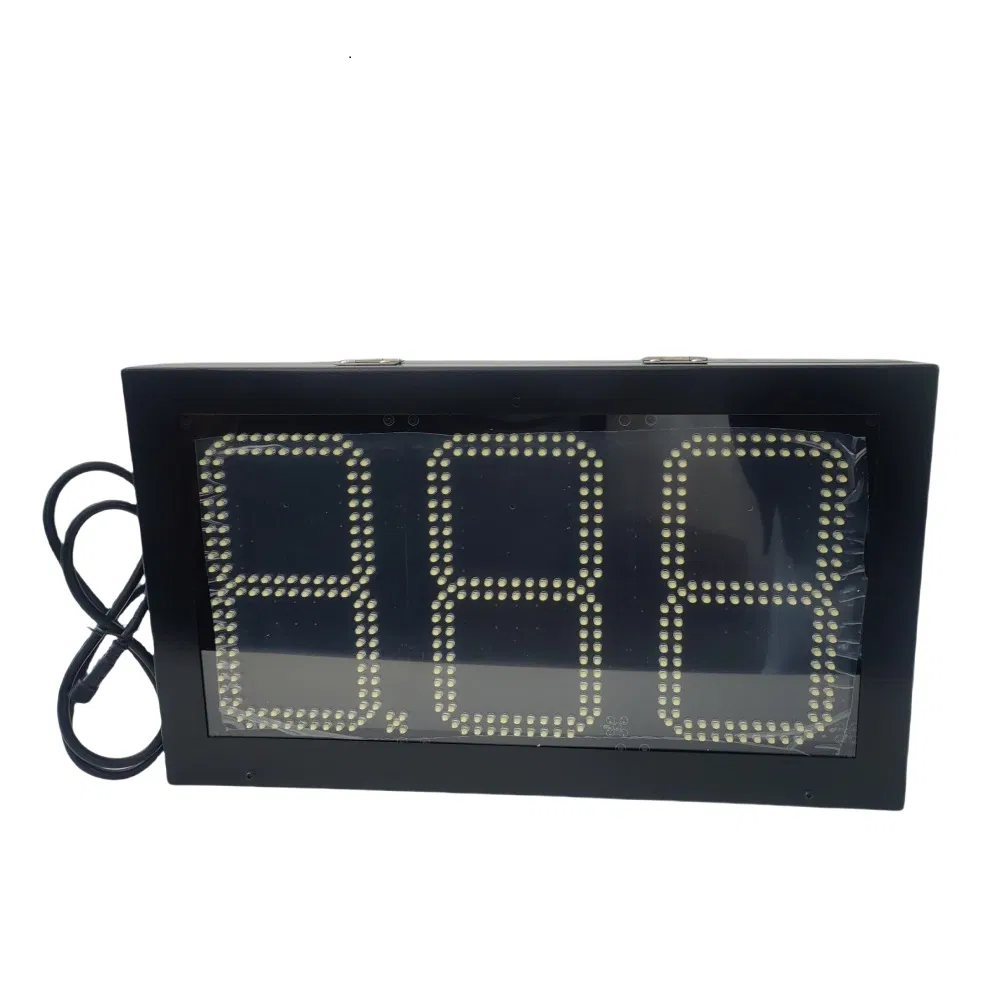 8 Inch Digital Gas Price Sign Petrol Station Oil Price Display Screen 7 Segment LED Signage