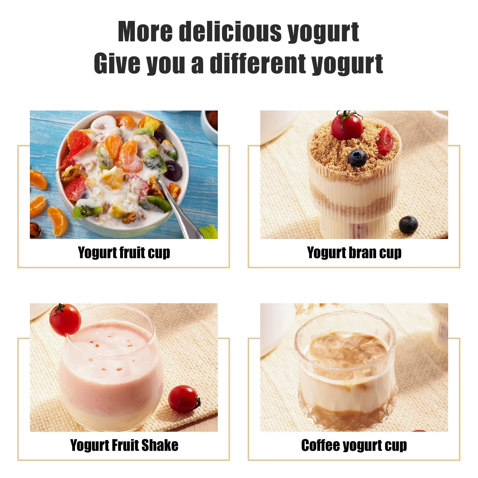 Hot Sale Multifunctional Time Control Automatic Natto Greek Yogurt Machine Maker