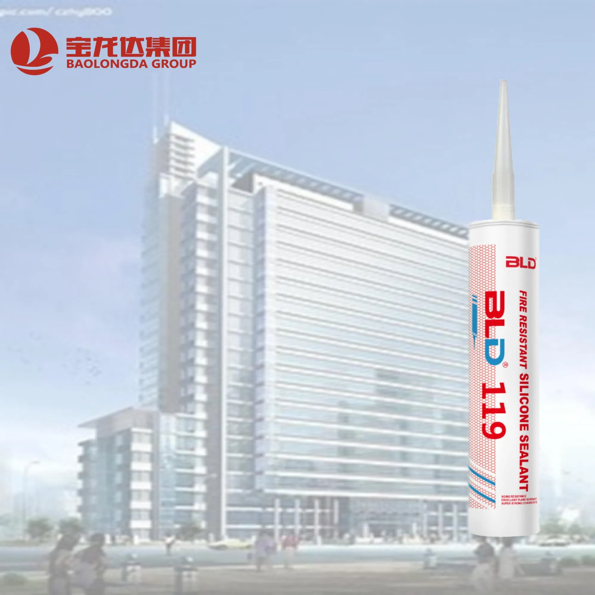 Fire-Resistant Silicone Sealant for Steel Structures