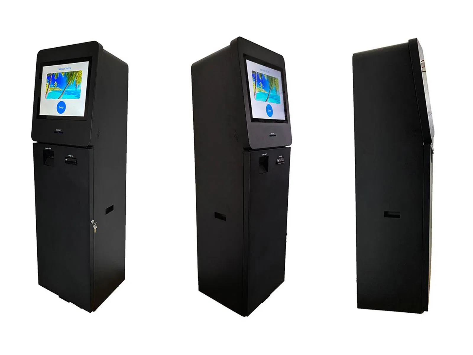 Self Service Kiosk Banknote Deposit Bill Kiosk Acceptor Cash Financial Service Payment Currency Exchange Machine