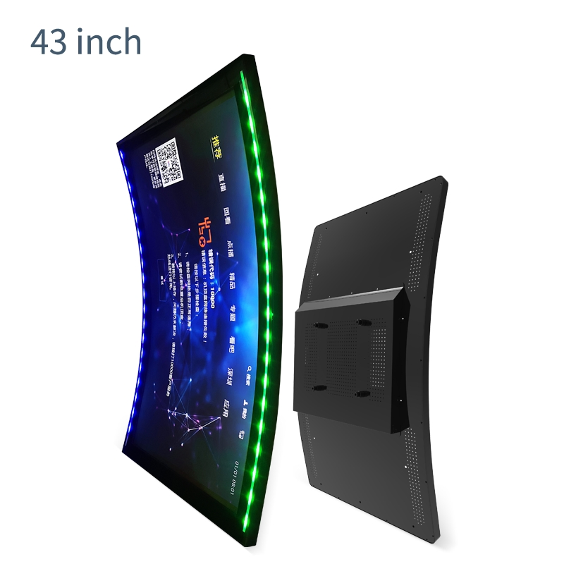 43inch C Type Curved Slot Machine Gaming Monitor with Touch