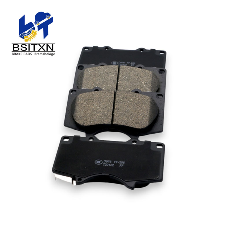 044650K370 Noiseless Semi-Metal Ceramic Brake Pads for Toyota Lexus