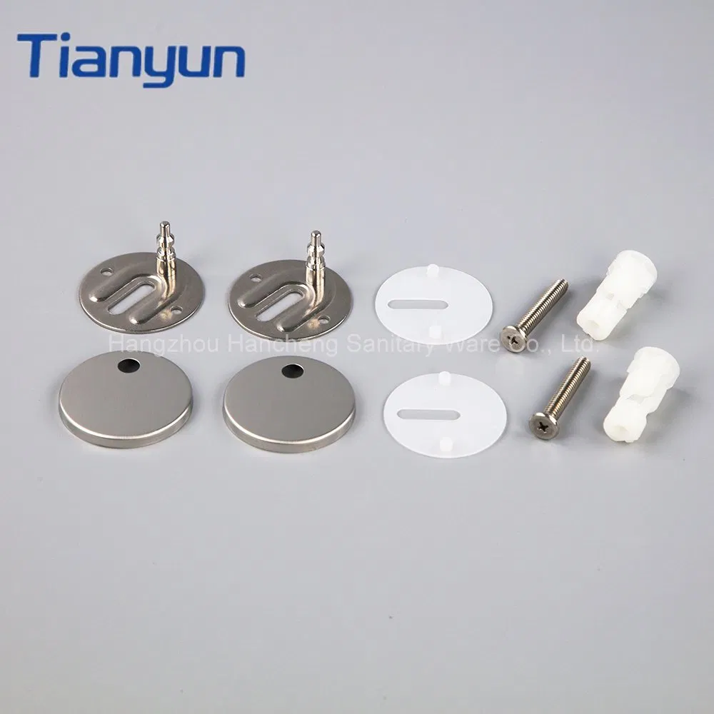 Toilet Bowl Accessory Set Bolts Nuts Hinges Screw Connectors Bidet Bolts-Quick-Fastening Base Mounting
