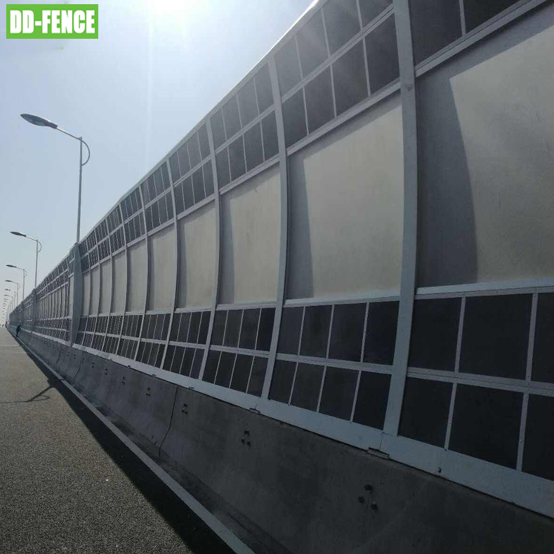 Highway Standard Noise Barrier Acoustic Insulation Wall Fence Acrylic Noise Barrier Panel Prices