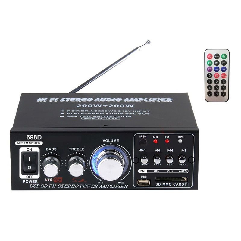 High Quality Car Audio Digital Amplifier Professional Karaoke 326