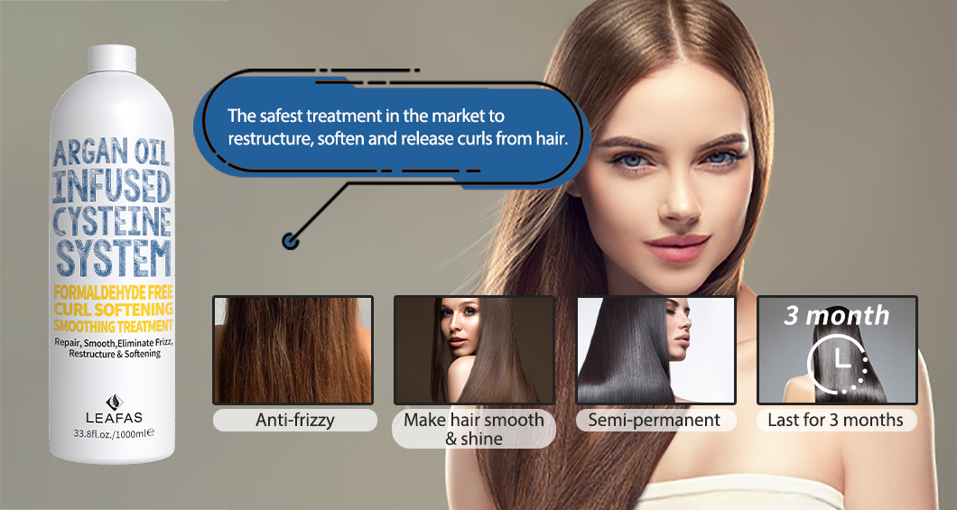All Hair Types Cysteine System Curly Softening Smoothing Keratin Treatment