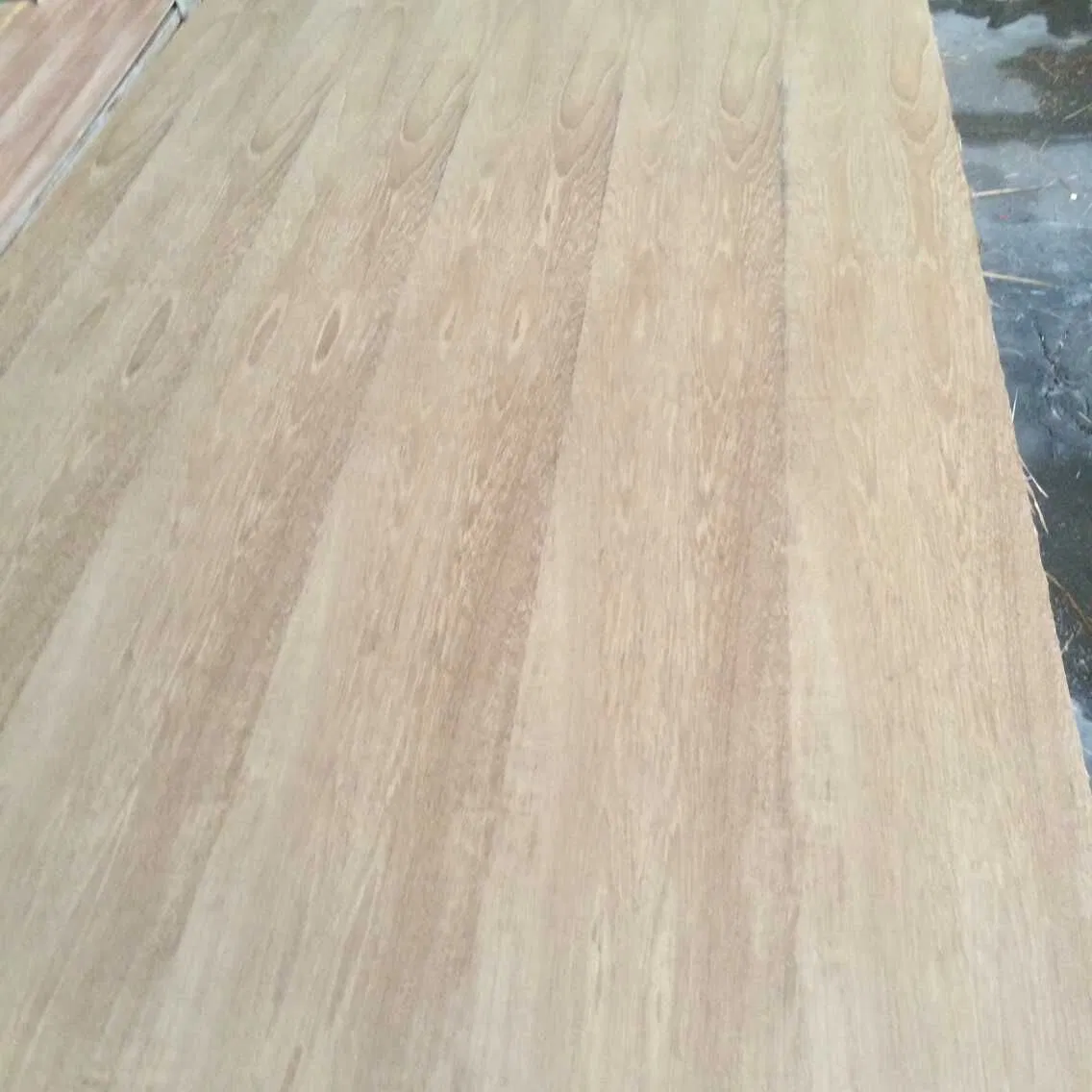 Fancy Teak Timber MDF Firberboard for Decoration Use 4.8mm