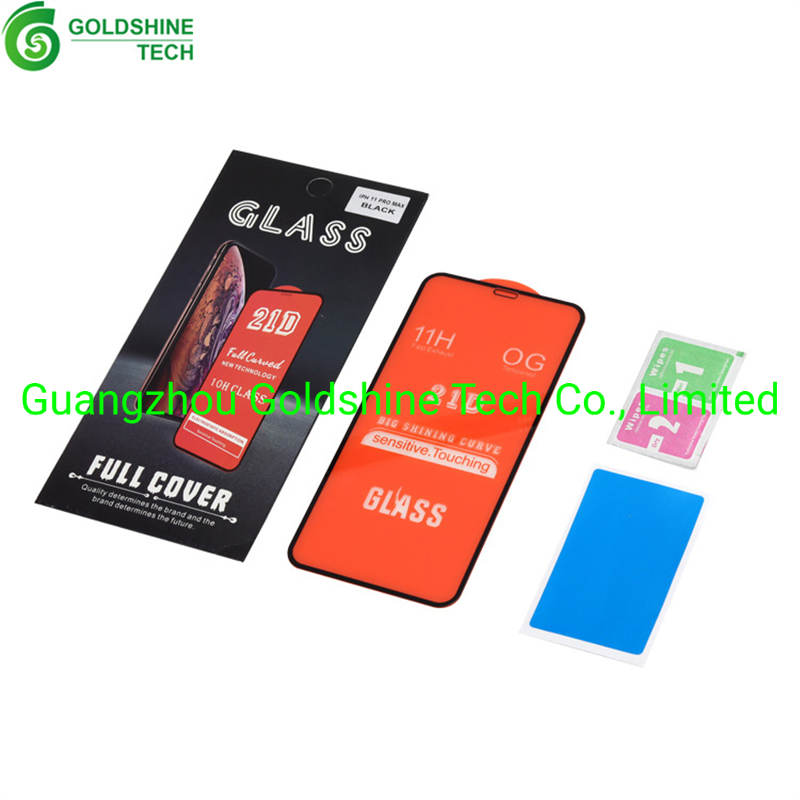 2022 New 21d Cellular Accessories Full Glue Tempered Glass for iPhone 13 Mini PRO Max