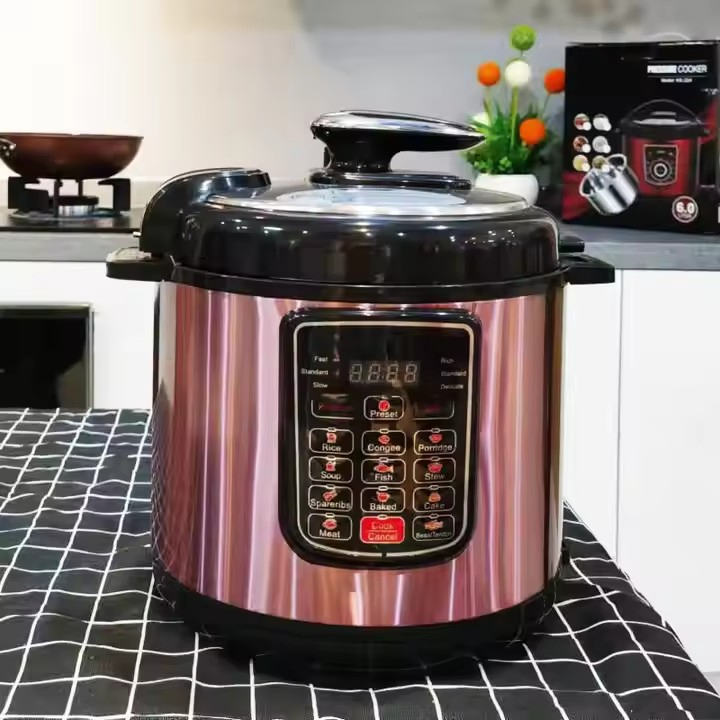 Professional Manufacturer Commercial Multifunction 24-Hour Presetting Intelligent Timing 8L Electric Pressure Cooker